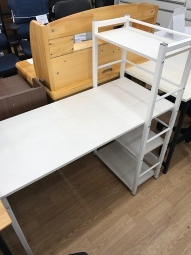 ★ジモティ割あり★ ニトリ デスク　 ホワイト　H115×W110×D54　 クリーニング済み KJ7876