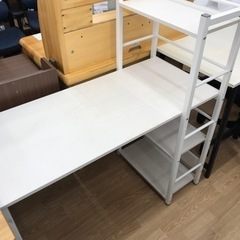 ★ジモティ割あり★ ニトリ デスク　 ホワイト　H115×W11...