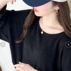 classicalelf シャーリング長袖Tシャツ