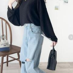 classicalelf シャーリング長袖Tシャツの画像