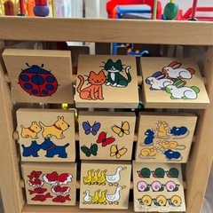 エドインター　森のあそび箱　ベビー　知育玩具の画像