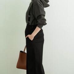Sonny Label サスペンダー付セミワイドパンツの画像