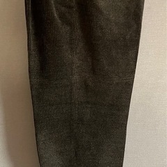 冬用厚手コールテン生地の紳士スラックス