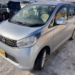 格安コミコミ価格21万 車検7.12 軽自動車 北海道札幌H26 日産 デイズ 4WD 修復歴無しの画像