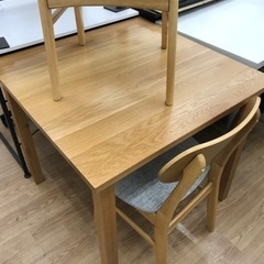 ★ジモティ割あり★ ダイニングテーブル　 ブラウン　 H73×W...