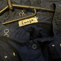 総柄刺繍ワンピースの画像
