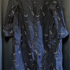 総柄刺繍ワンピースの画像