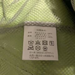 [カジメイク] レインウェア レインスーツ レインコート 雨具 防水 上下セット サイズL ライトグリーンの画像