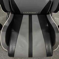 AKRACING 極坐 V2 ゲーミング座椅子 GREY グレイ グレー ゲーミングチェア 座椅子 エーケーレーシングの画像