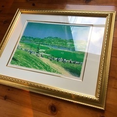 絵画、板画、保証書付きの画像