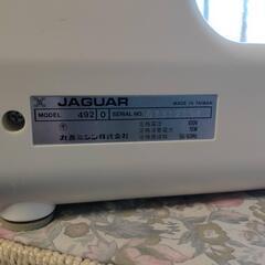 ジャガー　家庭用小型ミシン　一部難ありなのでお安くの画像