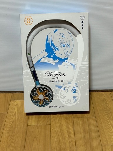 エヴァンゲリオン　首掛け扇風機　Wファン　新品\n