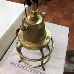 魚具、集魚灯、真鍮製、珍品、アンテーク