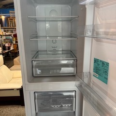 ハイアール2022年式　ノンフロン冷凍冷蔵庫　家庭用　JR-NF218B 2022年製 Haier ノンフロン冷凍冷蔵庫 JR-NF218B