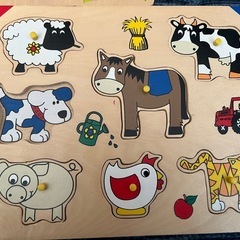 木のかたはめパズルの画像