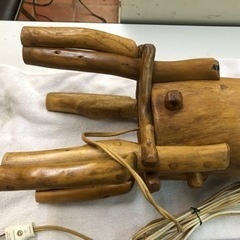 間接照明、流木作品、逸品一点物の画像