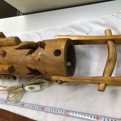 間接照明、流木作品、逸品一点物の画像