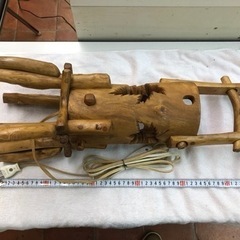 間接照明、流木作品、逸品一点物の画像
