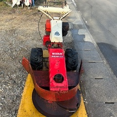 スター農機　 牧草モア HST　8馬力 HTM8050 シフトテーラー 刈幅約85cm 草刈機 モアー ロータリーモアー　刈取　藁　畜産 酪農　草刈　ファームメイト　スター　簡易始動動画ありの画像