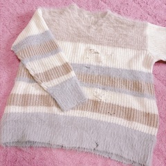 冬物 ニット トレーナー 👗 4点セット リズリサ レディース の画像