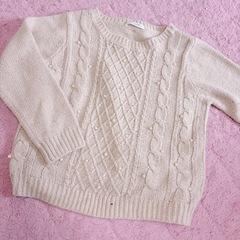 冬物 ニット トレーナー 👗 4点セット リズリサ レディース の画像