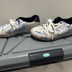 DC お揃いスニーカー　24㎝　27㎝の画像