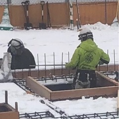 日払い、週払い可‼️土木作業員の手元　除雪手元　足場手元の画像