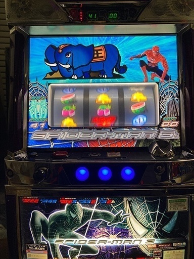 送料込み　スロット実機　スパイダーマン3 スロット（パチスロ）実機スパイダーマン3 (アジアジン) 三木の
