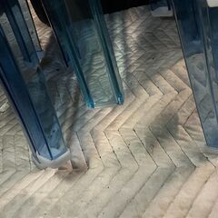 【在庫11脚･複数購入値引きします】［第一級PMMA素材］アクリル製　スツール　バスチェアー【Ag抗菌加工】の画像