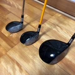 TaylorMadeドライバー&フェアウエーウッド3本セット￼の画像