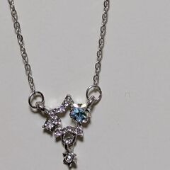 スターラインストーンネックレス（新品）在庫数2の画像