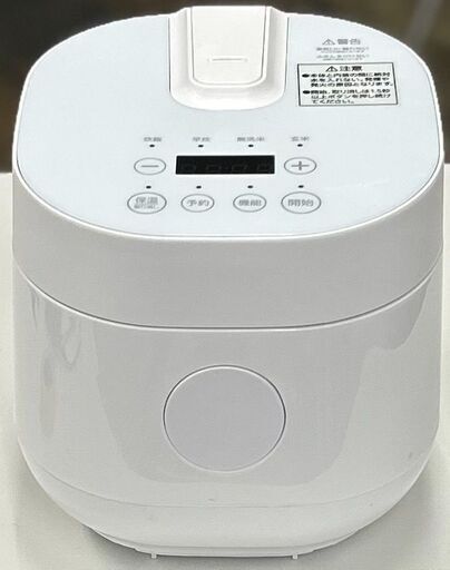 マクスゼン MAXZEN 炊飯器 RC-MX201 2023年製 ホワイト リサイクルショップ札幌 買取本舗 平岸店