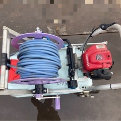 丸山 MSE-50H-A キャリー動噴 HONDA GX25 4STROKE スーパージェットミニ 噴霧器 エンジン動作確認済み 中古 配送可の画像