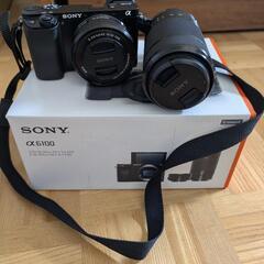 極上　SONY α6100 ミラーレスカメラ 16-50mmレンズ付き