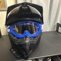 wins ヘルメット　X-ROAD　ゴーグル付き