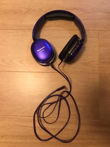 使用回数3回。Panasonic有線ヘッドフォン（RP-HX350）