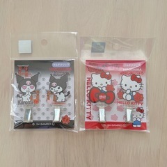 🉐値下げしました🉐新品未使用🉐キティ＆クロミちゃん　マルチクリップ