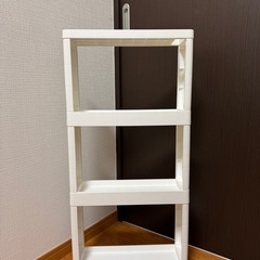 決まりました.キャスター付き　スキマ収納