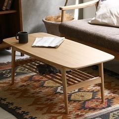 【Re:CENO】ローテーブル　ナチュラルの画像