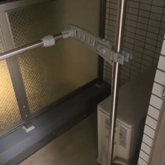 ベランダ　物干し　洗濯