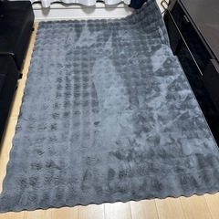 アクセントラグ(ウサギラグBB GY 140X200 ZG11)...
