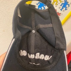 帽子 キャップ 黒の画像