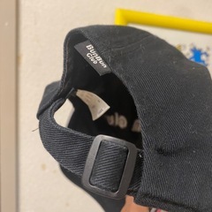 帽子 キャップ 黒の画像