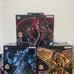 遊戯王　一番くじ　3体セット