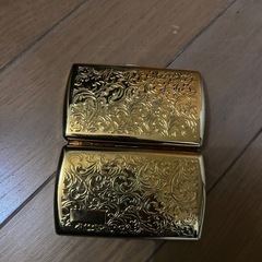 シガレットケースゴールド