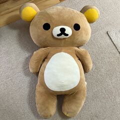 特大リラックマのぬいぐるみ　全長110cm