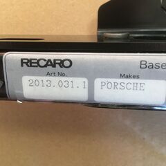 レカロシートフレーム（純正）左右セット　ポルシェボクスター　ケイマン　987　986　997の画像