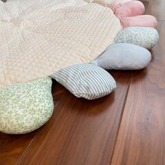 値下げ！！「手作りサニーマット 1,000円！男女兼用 月齢フォトにもおすすめ」の画像