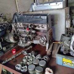 メルセデス―ベンツSLエンジン専門工場113SL加工済み各種部品販売の画像