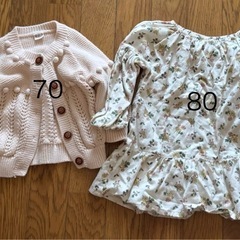 ベビー服(春秋冬)65〜80の画像